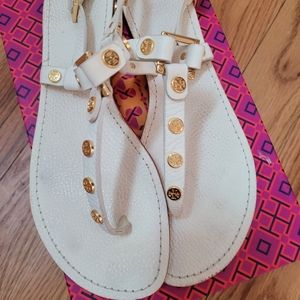 Tory Burch Sandals Size 9 Cream